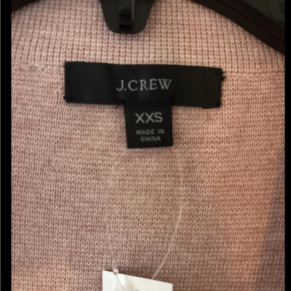 J. Crew Soft Pink Women's Cardigan Sweater-NEW - Picture 2 of 5